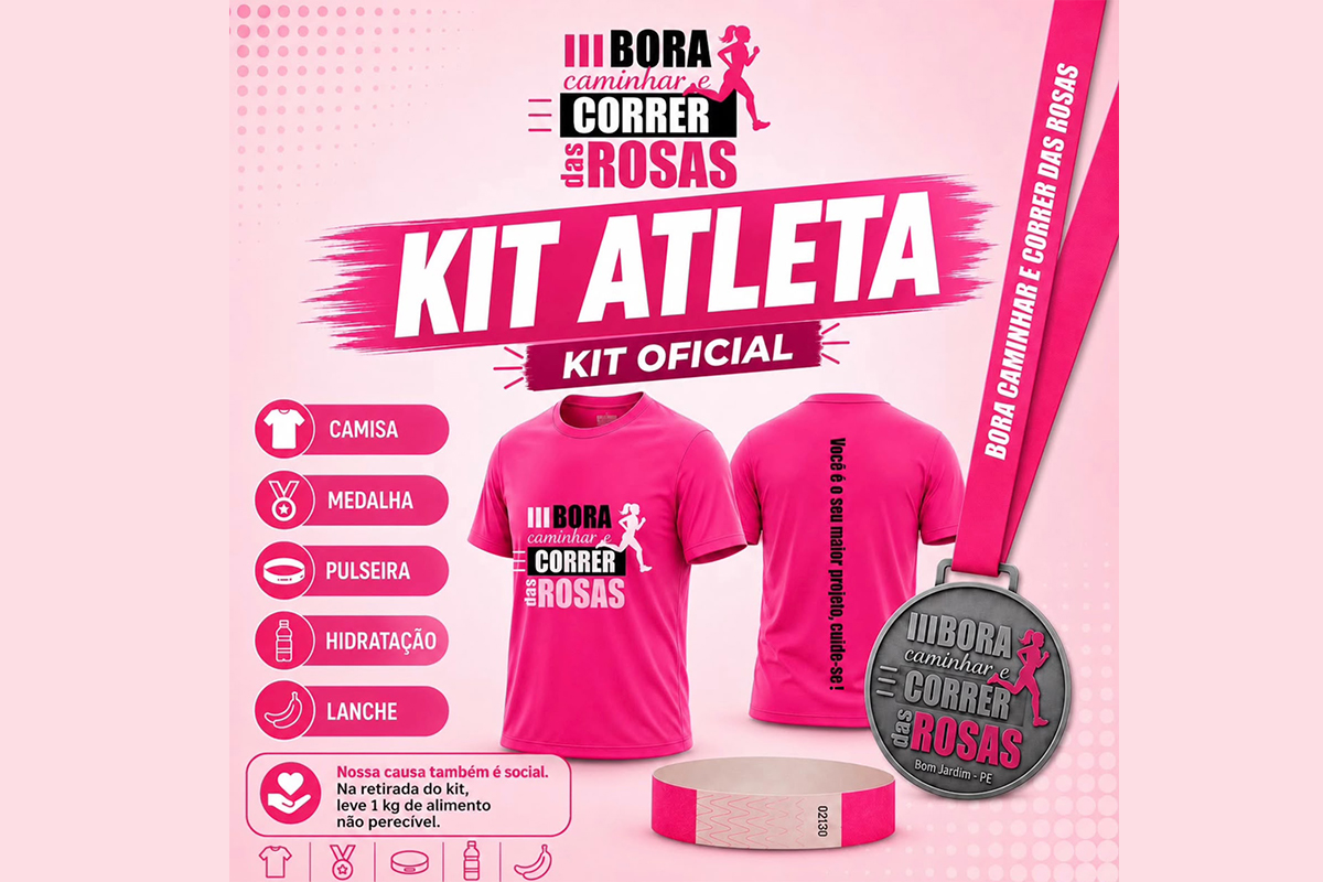 Bora Caminhar e Correr das Rosas